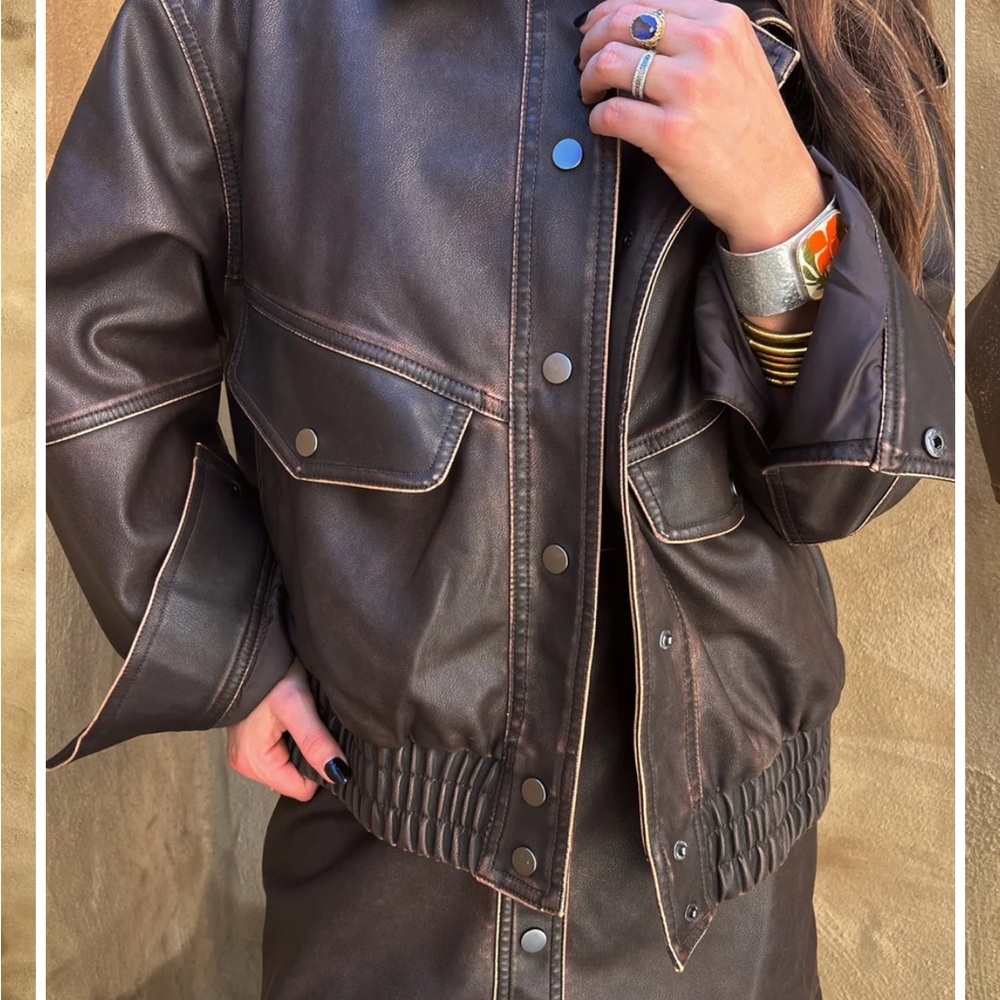 DELUC THOMAS JACKET CHOCOLATE size xs - Picture 5 of 7